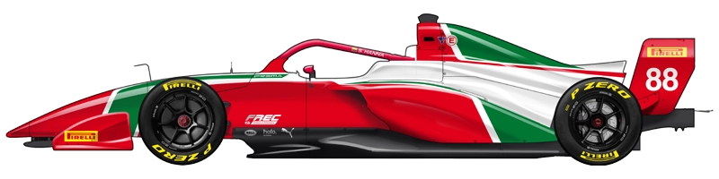 FIA Formula Regional European Championship car