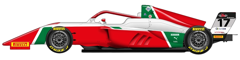 F1 Academy car